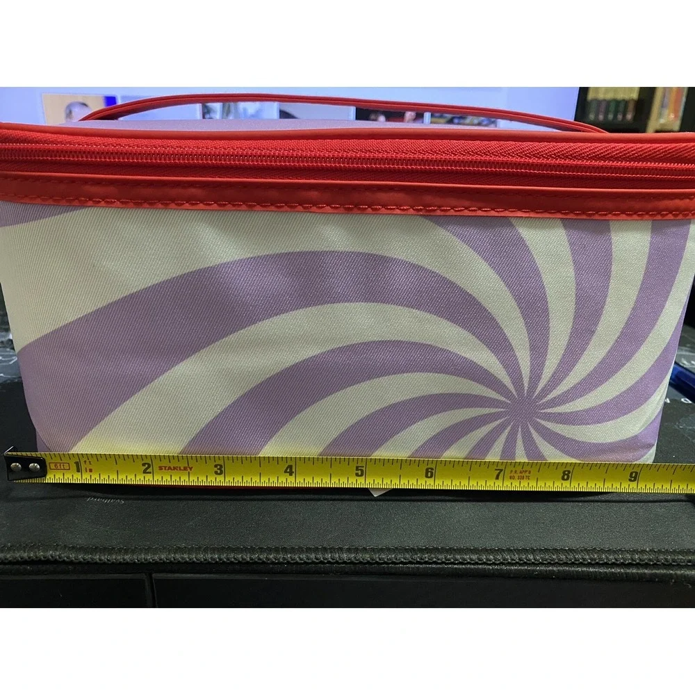 NEW Clinique Skincare Makeup Beauty Cosmetic‎ Train Case Travel Empty Bag